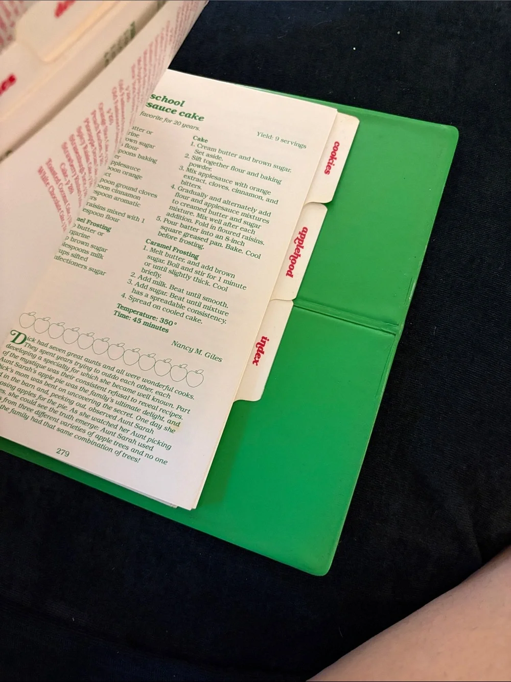 Applefood & Motherpie Green Recipe Book